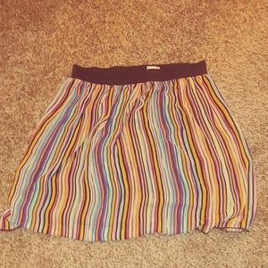 Swak multi colored Mid-Skirt